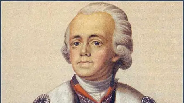 Paul Petrovich Romanov, pemimpin Kekaisaran Rusia dari 17 November 1796 – 23 Maret 1801. (alexanderpalace.org)