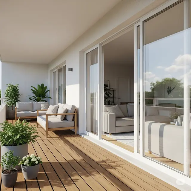 Model Balkon Rumah Sederhana. Foto: Gemini