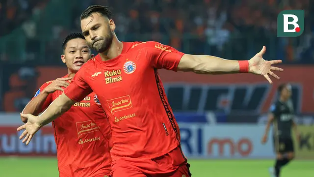 Foto: Marko Simic Cetak Brace, Persija Comeback Sempurna Atasi Bhayangkara FC di BRI Liga 1 2023 / 2024