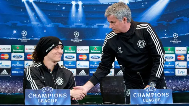 David Luiz dan Jose Mourinho.