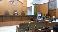 Sidang praperadilan Ketua DPR Setya Novanto di PN Jaksel. (Liputan6.com/Rezky Aprilliya Iskandar)