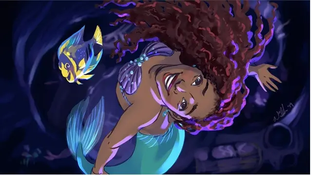 7 Ilustrasi Netizen Saat Halle Bailey Perankan Ariel 'The Little Mermaid', Cantik Nan Eksotis
