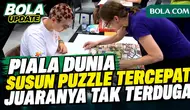 Penampakan 'Piala Dunia' Puzzle, Detik-Detik Pemain Cantik Raih Juara Rekornya Tidak Terduga