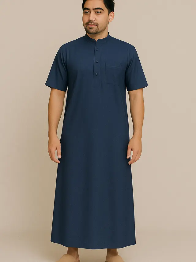 Model Gamis Slimfit untuk Pria (Image by ChatGPT)