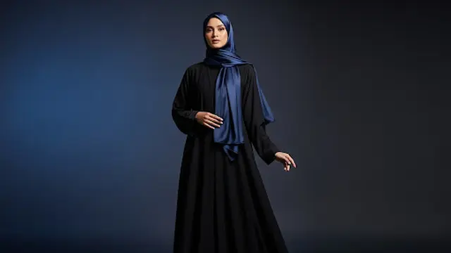 Abaya Hitam Elegan