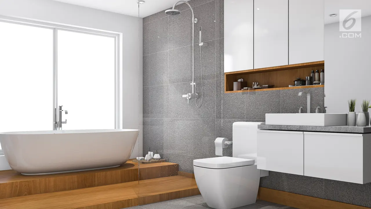 Membersihkan noda di kloset kamar mandi