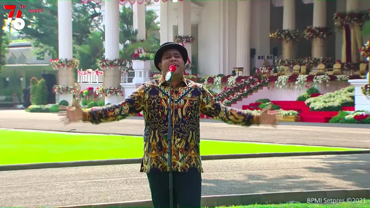 Andmesh Kamaleng Bangga Bisa Tampil dalam Acara Penurunan Bendera di Istana Negara