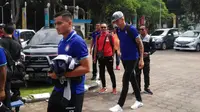 Klub Malaysia, Felcra FC, akan menghadapi Sriwijaya FC dalam laga uji coba, Kamis (15/3/2018). (Liputan6.com/ Indra Pratesta)