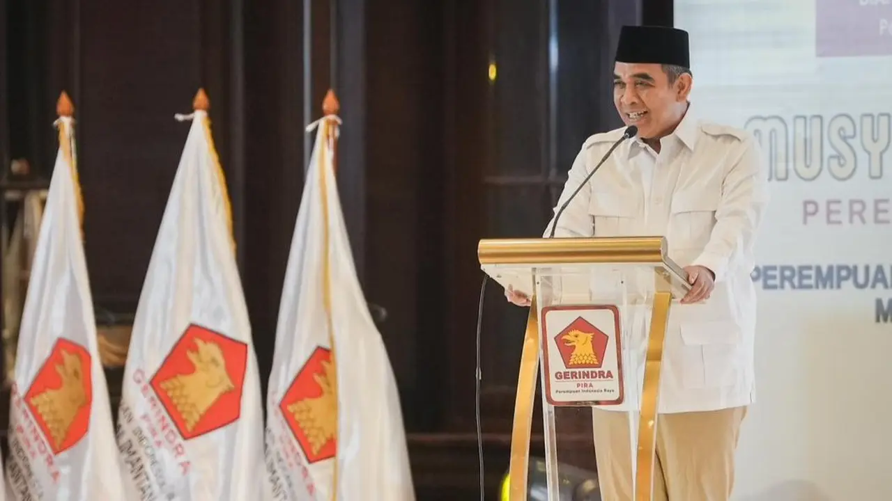 Ketua Dewan Kehormatan Partai Gerindra Ahmad Muzani.