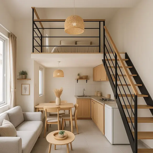 Inspirasi Rumah Subsidi dengan Mezzanine