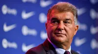 Presiden Barcelona, Joan Laporta. (Pau BARRENA / AFP)