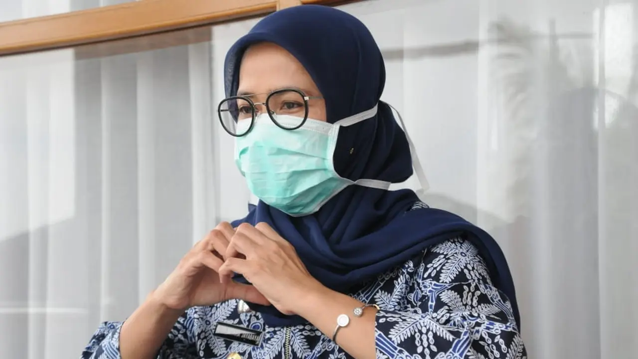 Bupati Lebak, Iti OCtavia Jayabaya, Positif Covid-19. (Kamis, 24/06/2021). (Dokumentasi Pribadi).