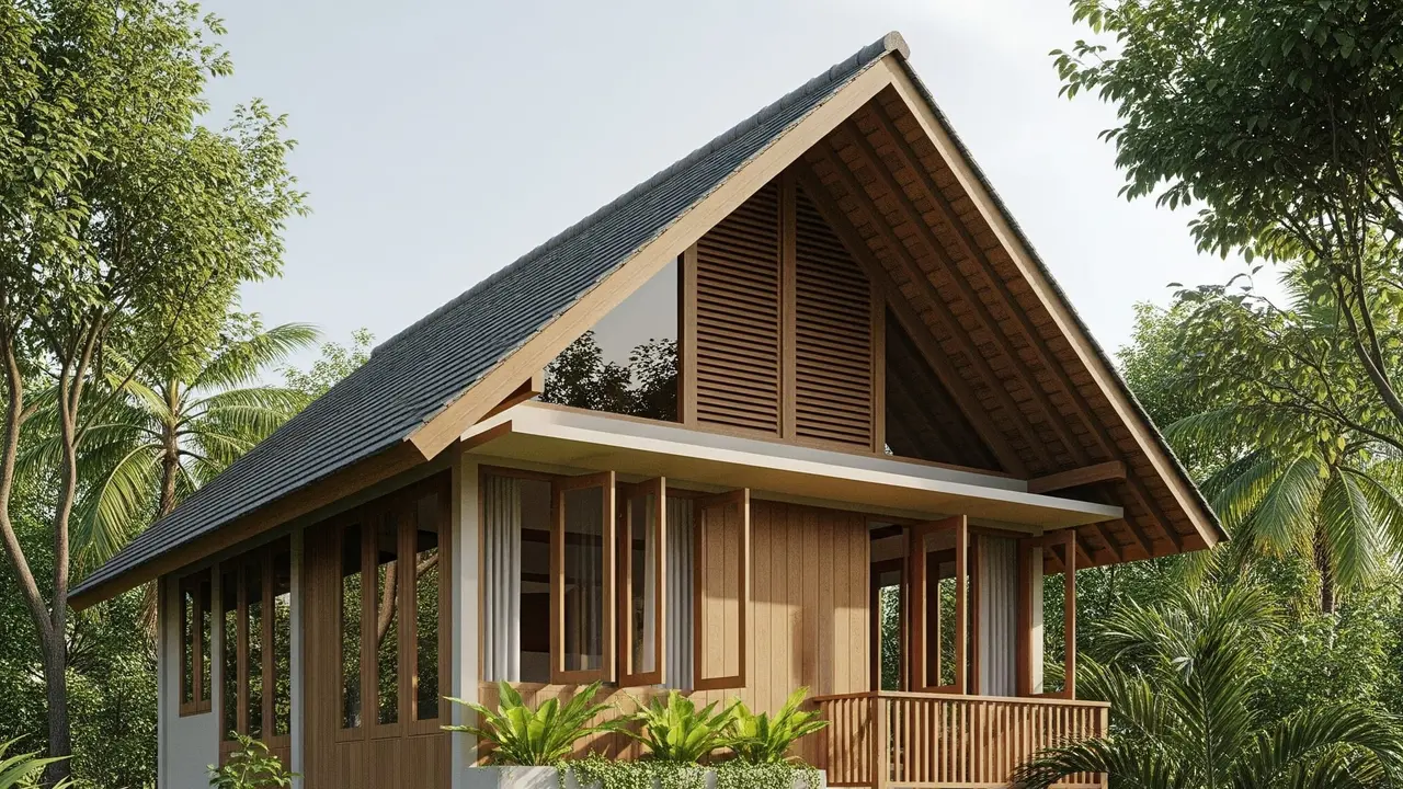 Desain Rumah 2 Lantai Sederhana dan Biaya Pembangunannya