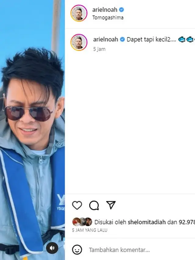Ariel NOAH (Foto: Instagram/@arielnoah)
