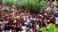 [VIDEO] Sengketa Lahan, Warga Unjukrasa di Mapolres Manado