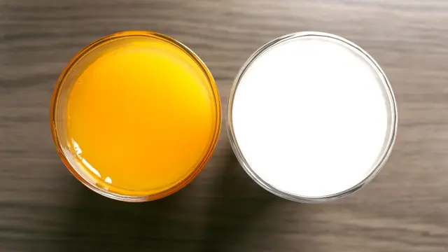 Jus Jeruk dan Air Es