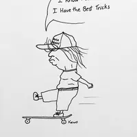 Pelantikan Donald Trump menimbulkan sejumlah penolakan di berbagai negara. (Via: instagram.com/___kewo___)