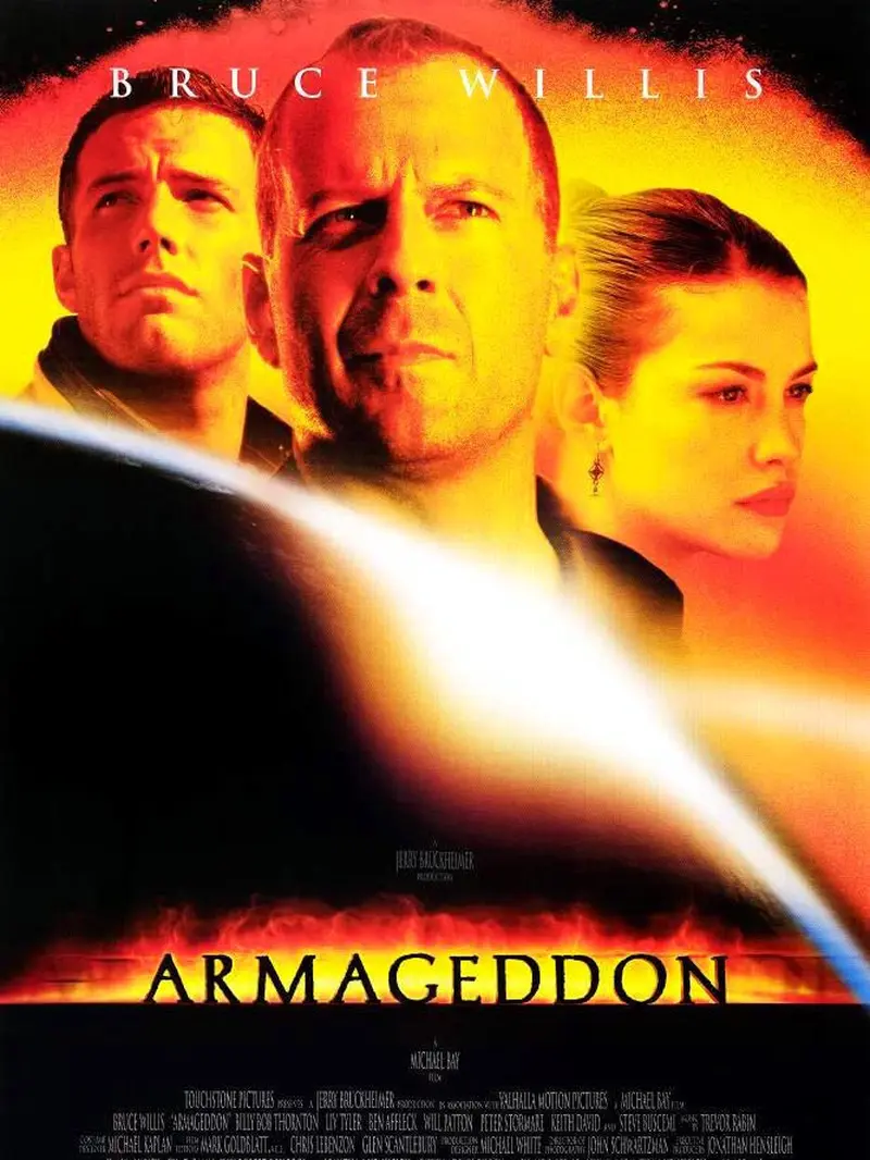 Bruce Willis dalam Armageddon. (Foto: Dok. Touchstone Pictures/ IMDb)
