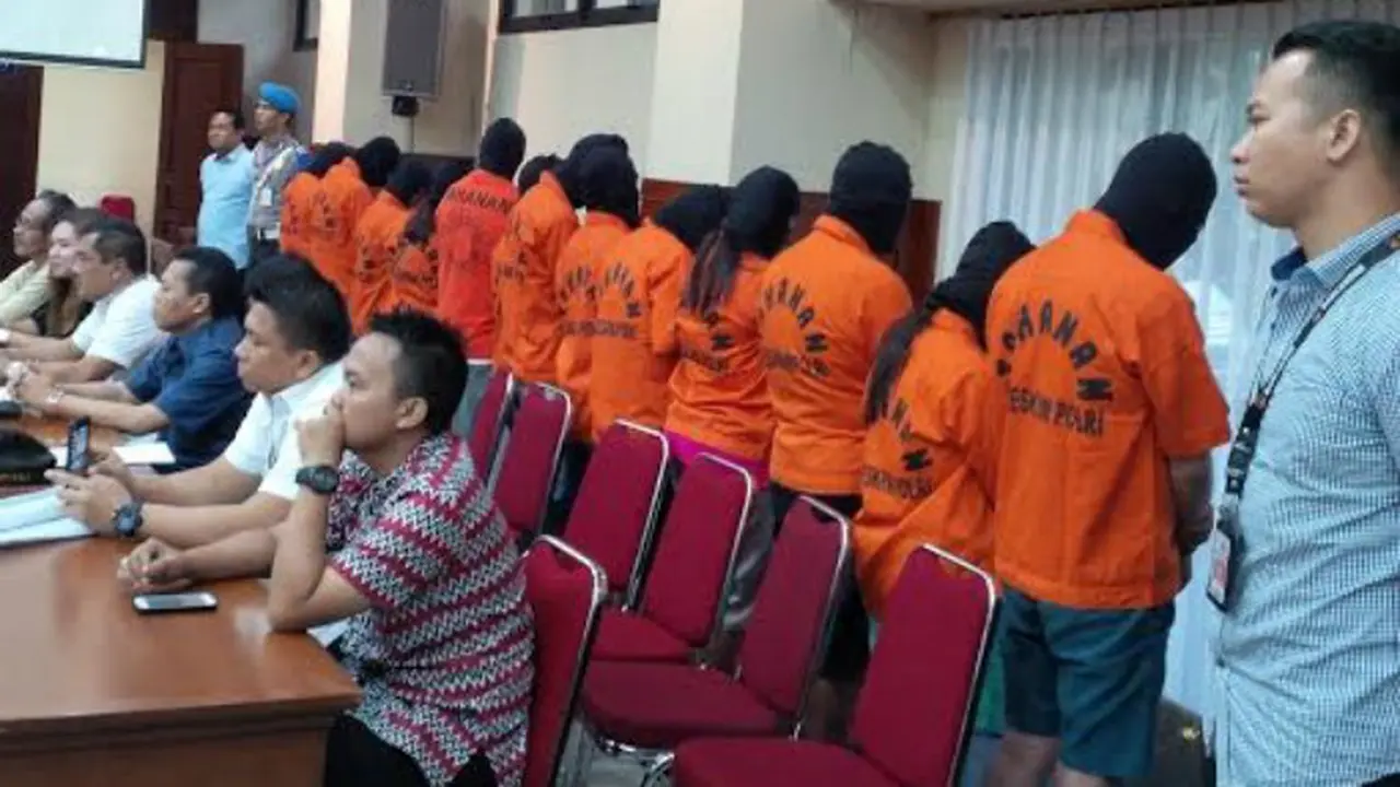 Tersangka penjualan orang