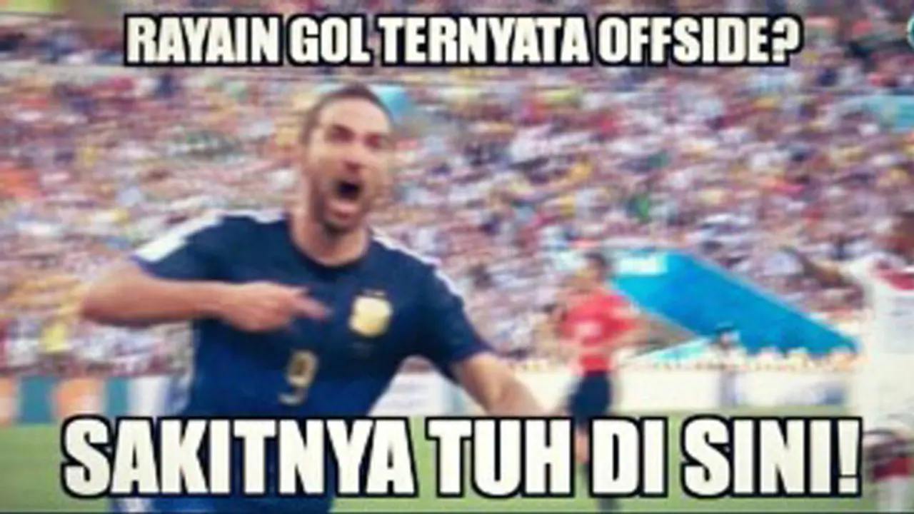 Meme Final Argentina-Jerman Nongol di Media Sosial
