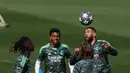 Dalam empat pertemuan dengan Chelsea di Liga Champions sejauh ini, Madrid cuma sekali menang. (Photo by PIERRE-PHILIPPE MARCOU / AFP)