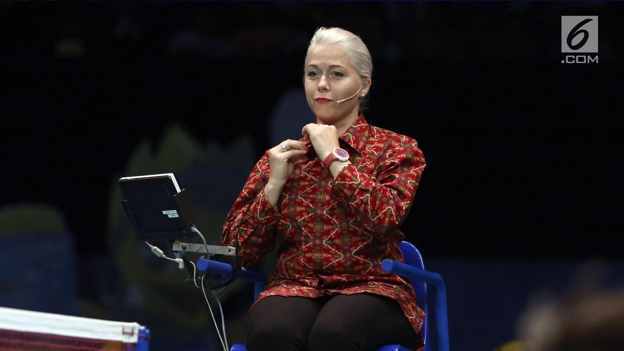 20170617-Berbatik, Para Wasit Pimpin Semifinal Indonesia Open 2017-Tebe