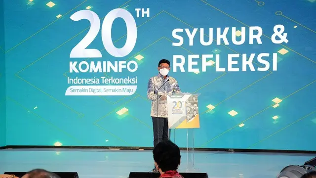 Menkominfo Johnny G. Plate