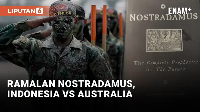 Ramalan Nostradamus, Indonesia Perang dengan Australia