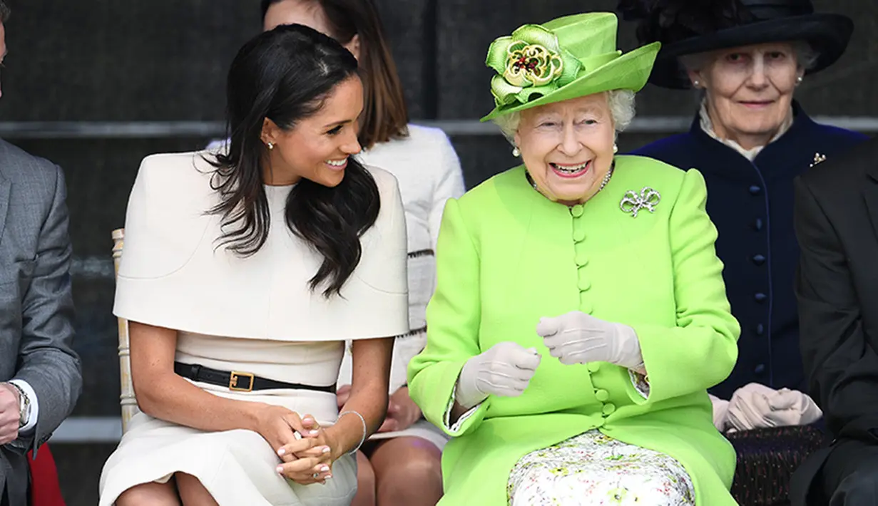 Sementara itu sikap Ratu Elizabeth II sendiri ternyata sangat mendukung Meghan Markle. (coolstyle-ba)