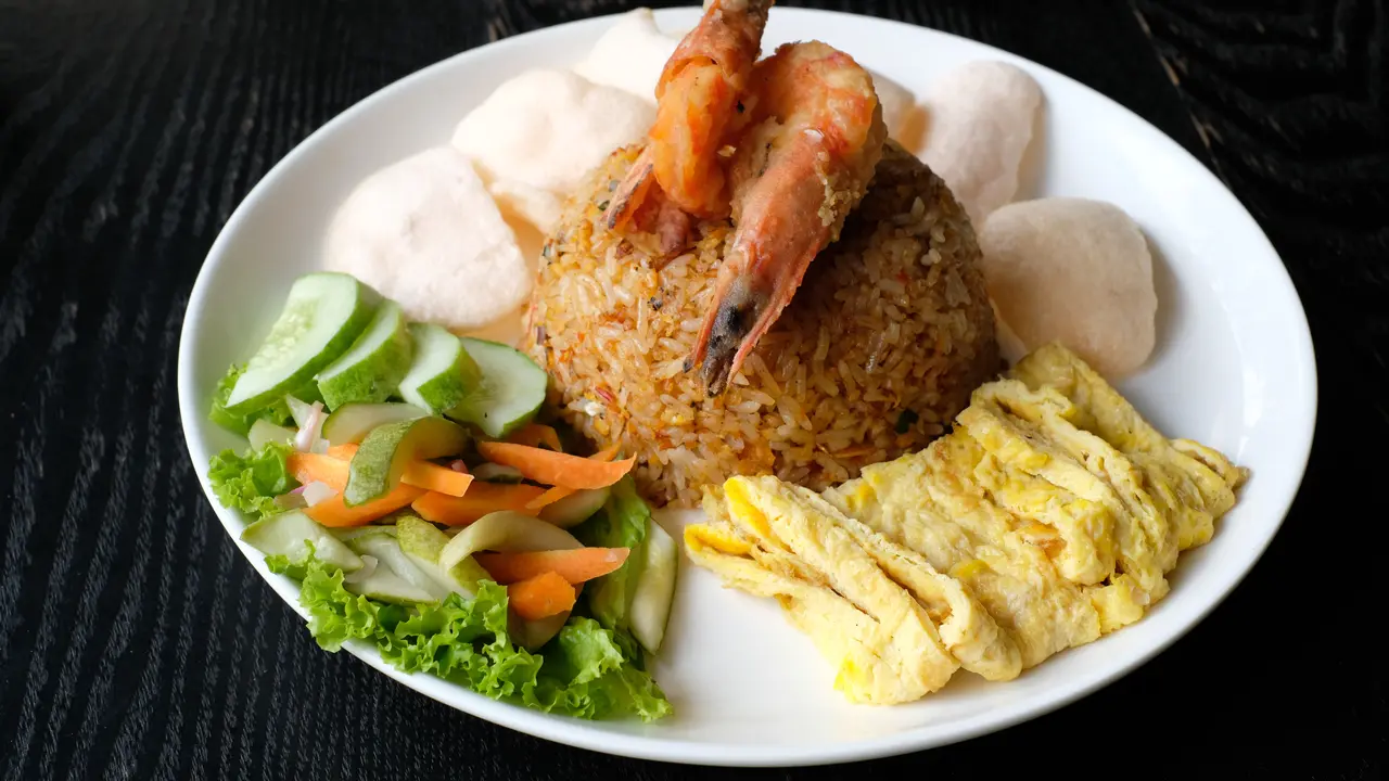 Nasi goreng udang Amo’s Kitchen