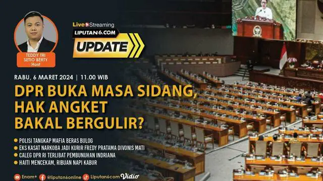 Wacana hak angket atau hak interpelasi di Dewan Perwakilan Rakyat (DPR) untuk menyelidiki dugaan kecurangan Pemilihan Umum atau Pemilu 2024 terus bergulir. Wacana ini pertama kali disampaikan calon presiden nomor urut 3, Ganjar Pranowo yang didukung ...