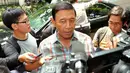 Ketua Umum Hanura Wiranto ikut  menghadiri acara silaturahmi yang digelar di rumah Ketua Umum PDIP Megawati Soekarnoputri, Jakarta, (5/10/14). (Liputan6.com/Faisal R Syam)