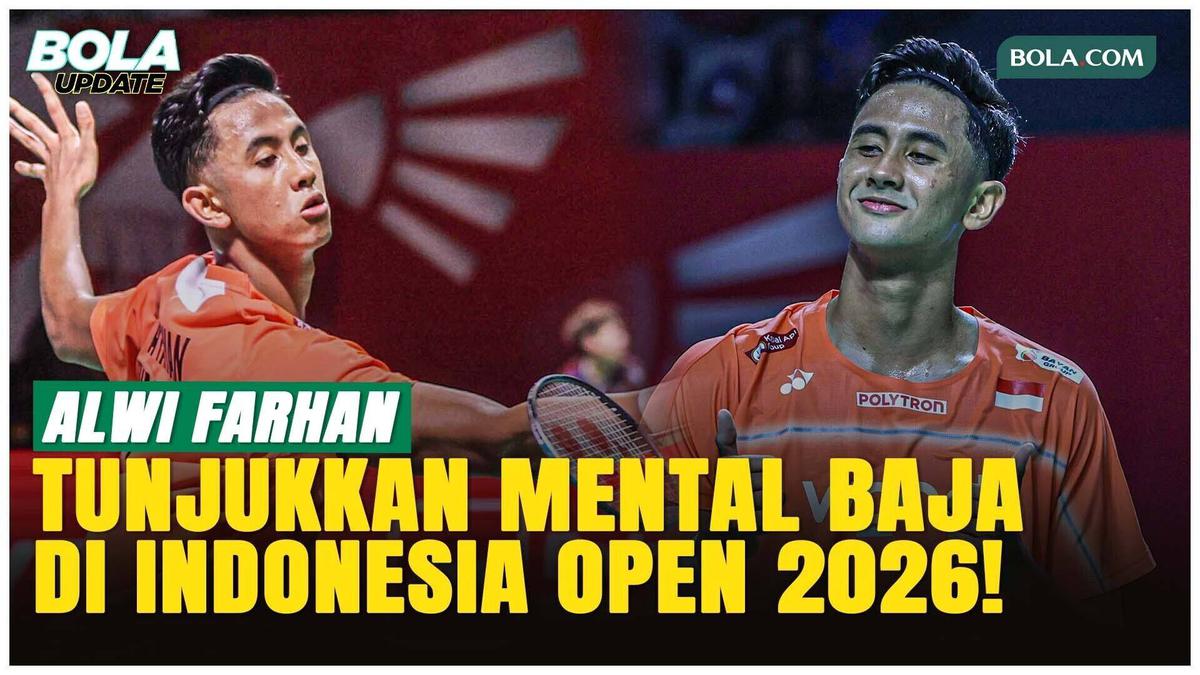 Alwi Farhan Taklukkan Lakhsya Sen, Buka Langkah Manis di Indonesia Open 2026