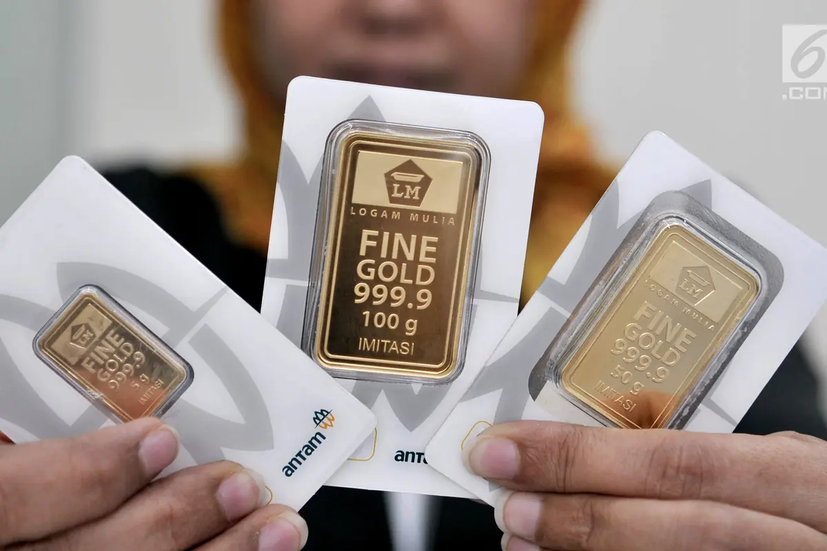 Merangkak Naik, Harga Emas Antam Dijual Rp 702.500