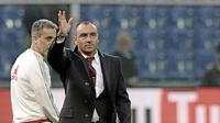 Pelatih anyar Milan, Cristian Brocchi melakukan debut ketika melawan Sampdoria. (acmilan.com)