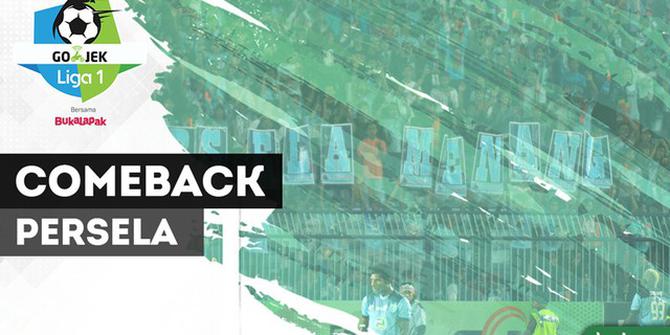 VIDEO: Comeback Fantastis Persela di Liga 1 2018