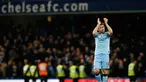 Frank Lampard usai laga antara Chelsea dan Manchester City di Stamford Bridge, London (31/1/ 2015). Lampard mengumumkan pengunduran dirinya sebagai pesepak bola profesional lewat Instagram pribadinya pada Kamis (2/2/2017). (AFP PHOTO / ADRIAN DENNIS) 