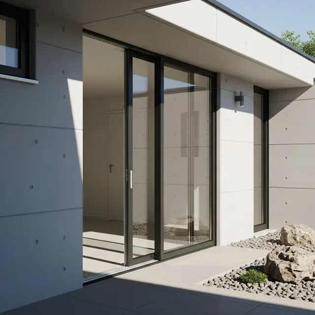 Gambar Pintu Aluminium Rumah Minimalis
