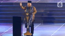 Dalam kesempatan itu, Presiden Prabowo Subianto mengajak umat untuk sama-sama saling bertoleransi dalam beragama. (Liputan6.com/Herman Zakharia)