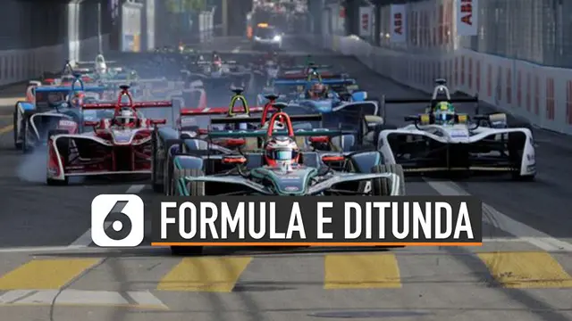 VIDEO: Akibat Virus Corona, Formula E di Monas Resmi Ditunda