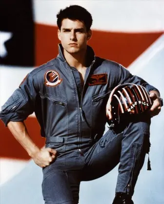 Tom Cruise dalam Top Gun 1986