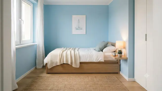 Warna Cat Terbaik agar Kamar 2x3 Meter Terlihat Lebih Luas