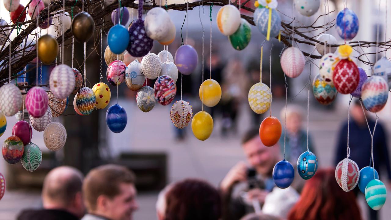 Pohon Telur Paskah di Jerman