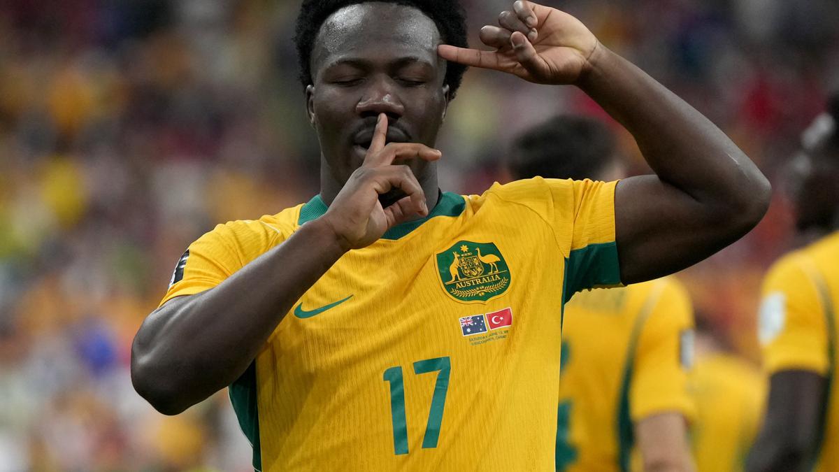 Australia vs Turki: Nestory Irankunda Jadi Pencetak Gol Termuda Socceroos di Piala Dunia