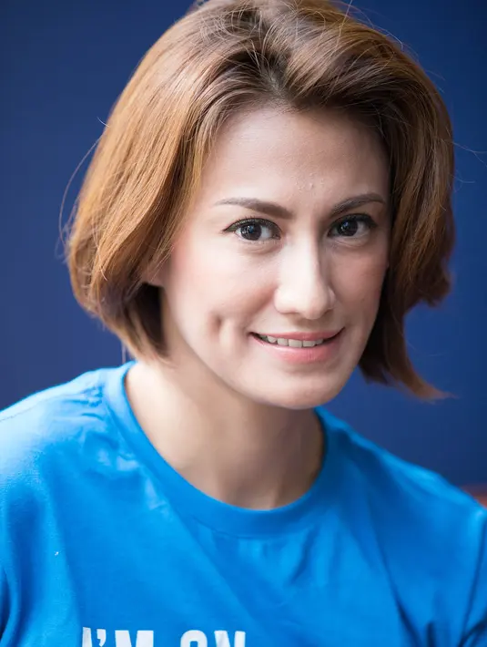 Davina hadir dalam konferensi pers Kantong Plastik Tidak Gratis di Locanda Cafe, Senayan, Jakarta, Rabu (17/2). (Dezmond Manullang/Bintang.com)