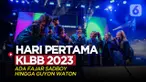Berita video hari pertama KapanLagi Buka Bareng 2023 berlangsung meriah, di mana Fajar Sadboy hingg Guyon Waton tampil menghibur, Sabtu (1/4/2023).
