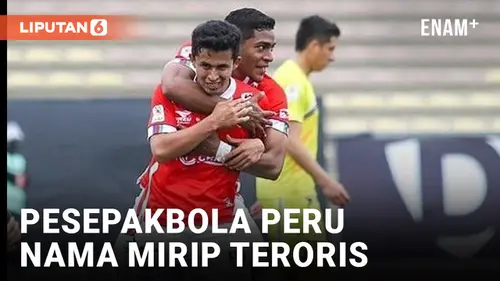 VIDEO: Nama Mirip Teroris, Pesepakbola Peru Osama Vinlanden Jadi Sorotan Dunia