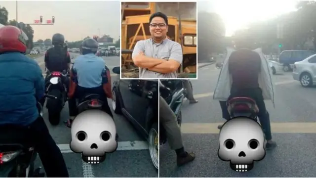 [Bintang] Suka Pakai Jaket Terbalik Saat Mengendarai Motor? Hati-hati Hal Mengerikan Ini Bisa Terjadi Sama Kamu