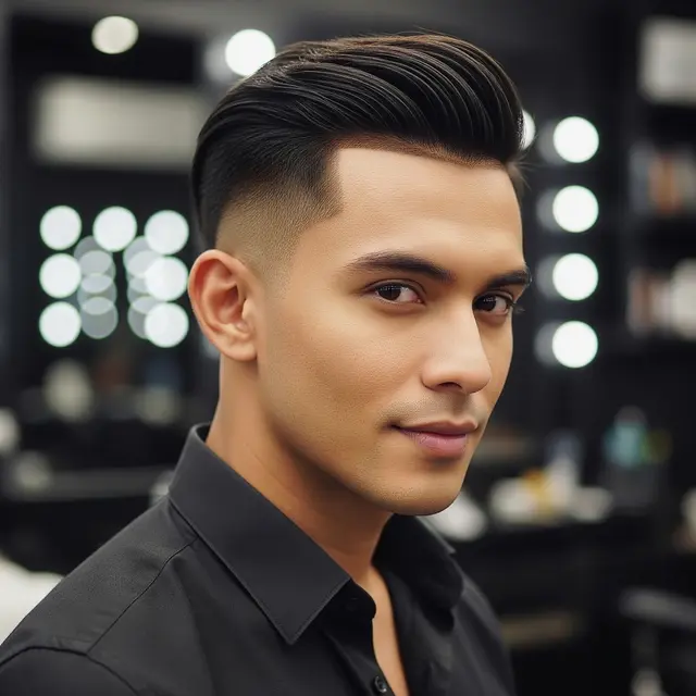Model Rambut Pria Undercut Panjang Atas