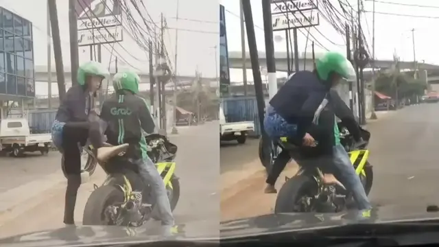 6 Potret Susahnya Dibonceng Pakai Motor Gede Ini Kocak Tapi Bikin Kasihan